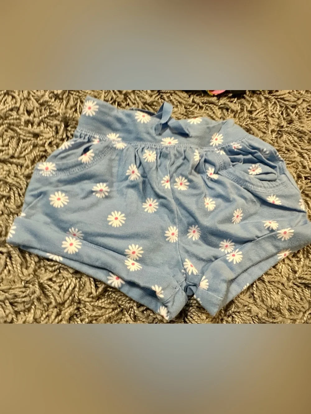 The Children's Place Pink Multicolor Striped Knit Shorts - Girls